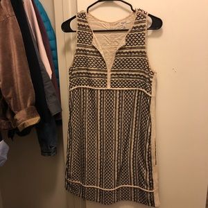 Black&cream Madewell dress! XS